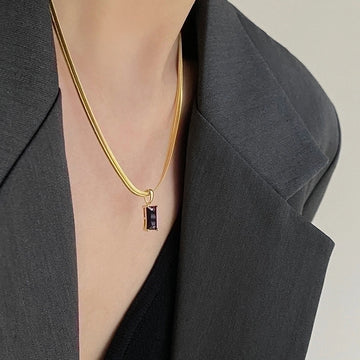 Executive Power Pendant Necklace