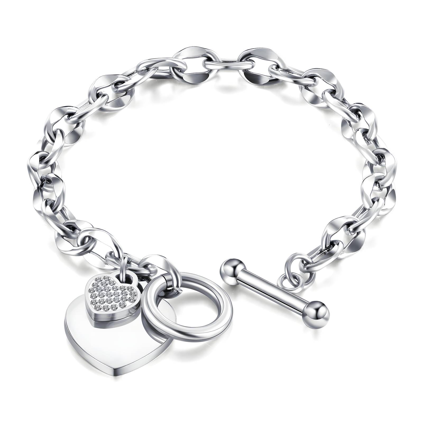 Silver Charm Bracelet