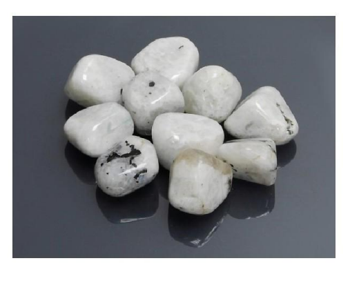 Rodado de piedra luna mediano