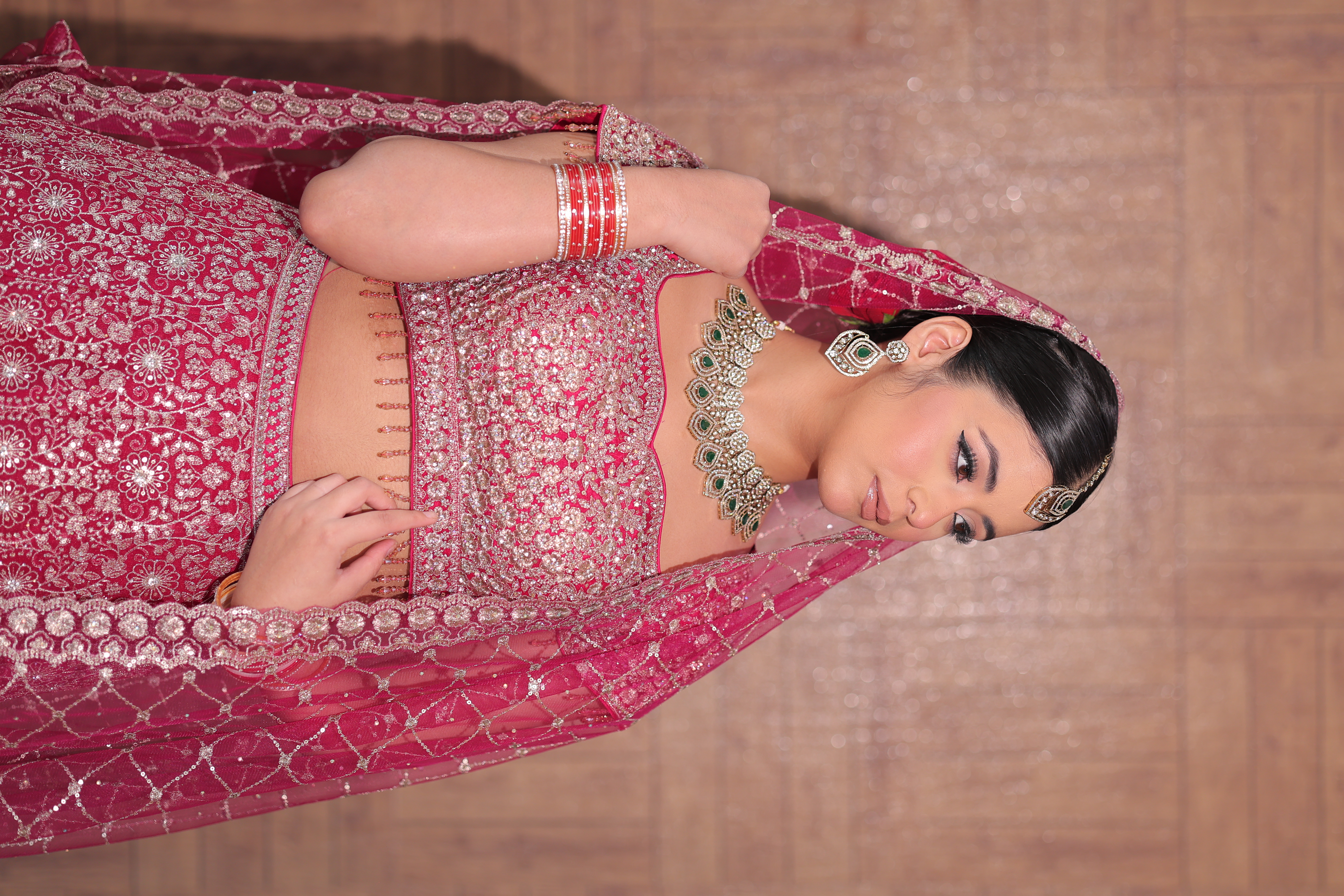 Handcrafted Kundan Bridal Jewellery Set