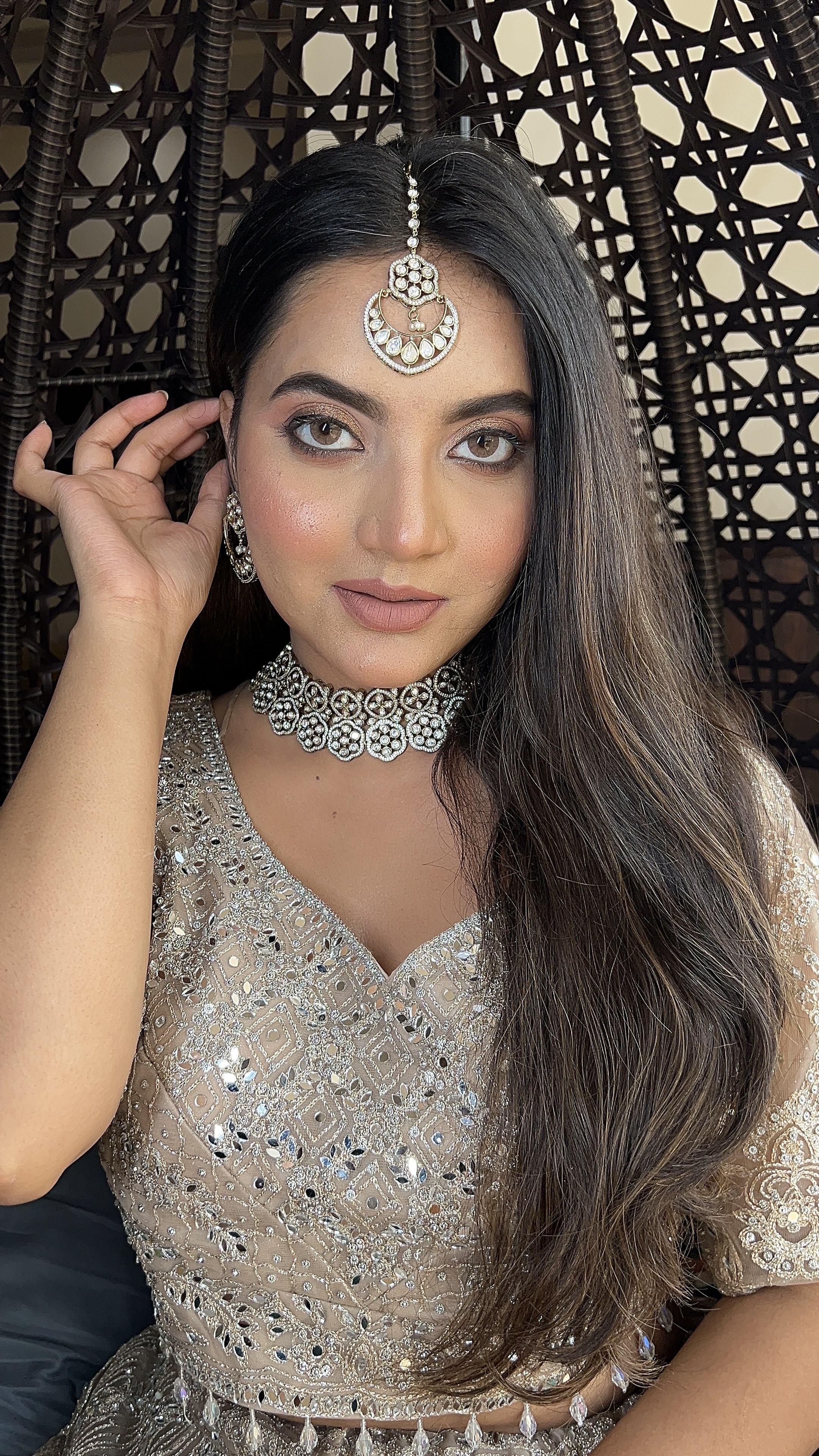 Royal Bloom Kundan Bridal Jewellery Set