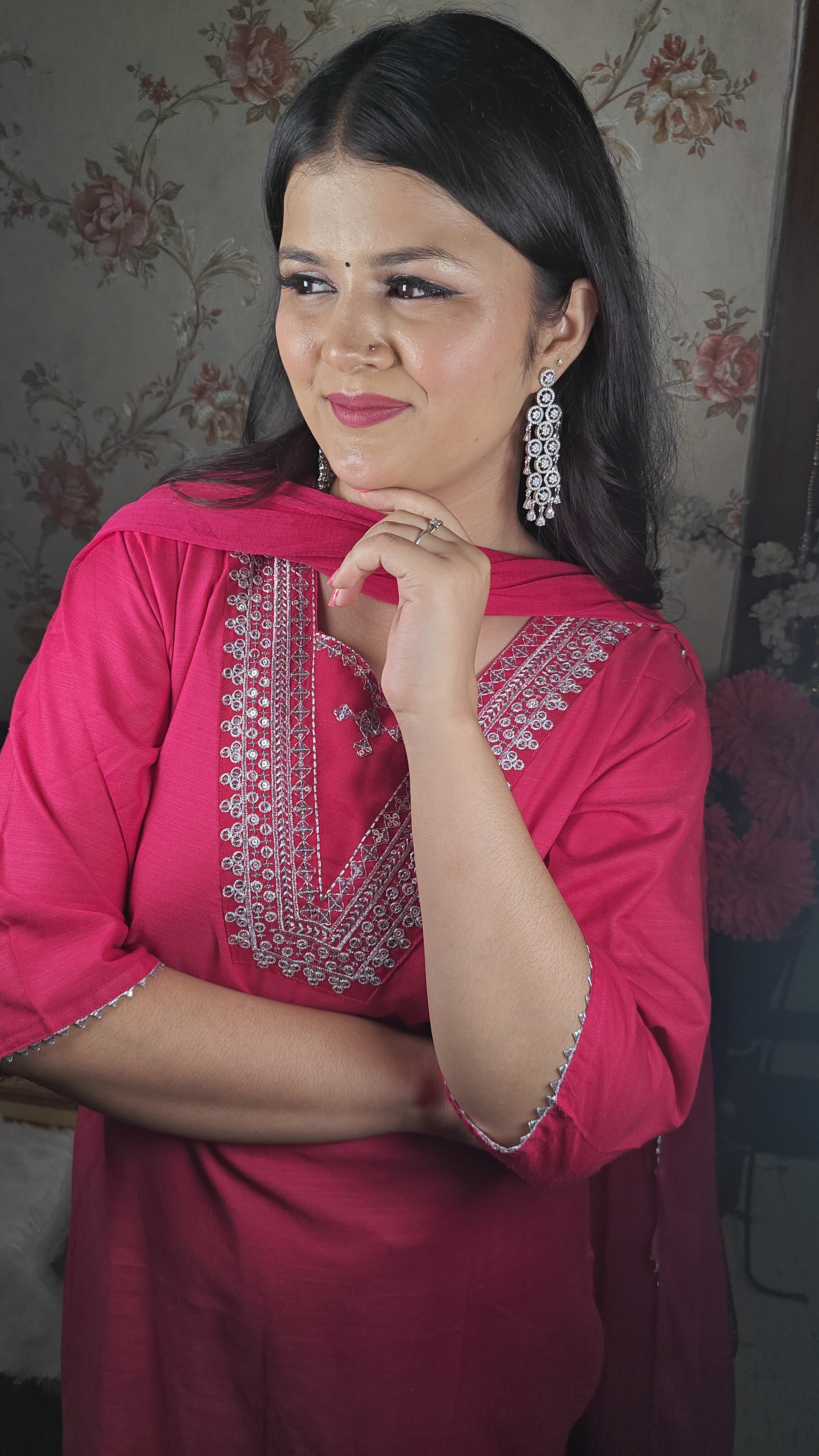 Elegant CZ Cascading Earrings