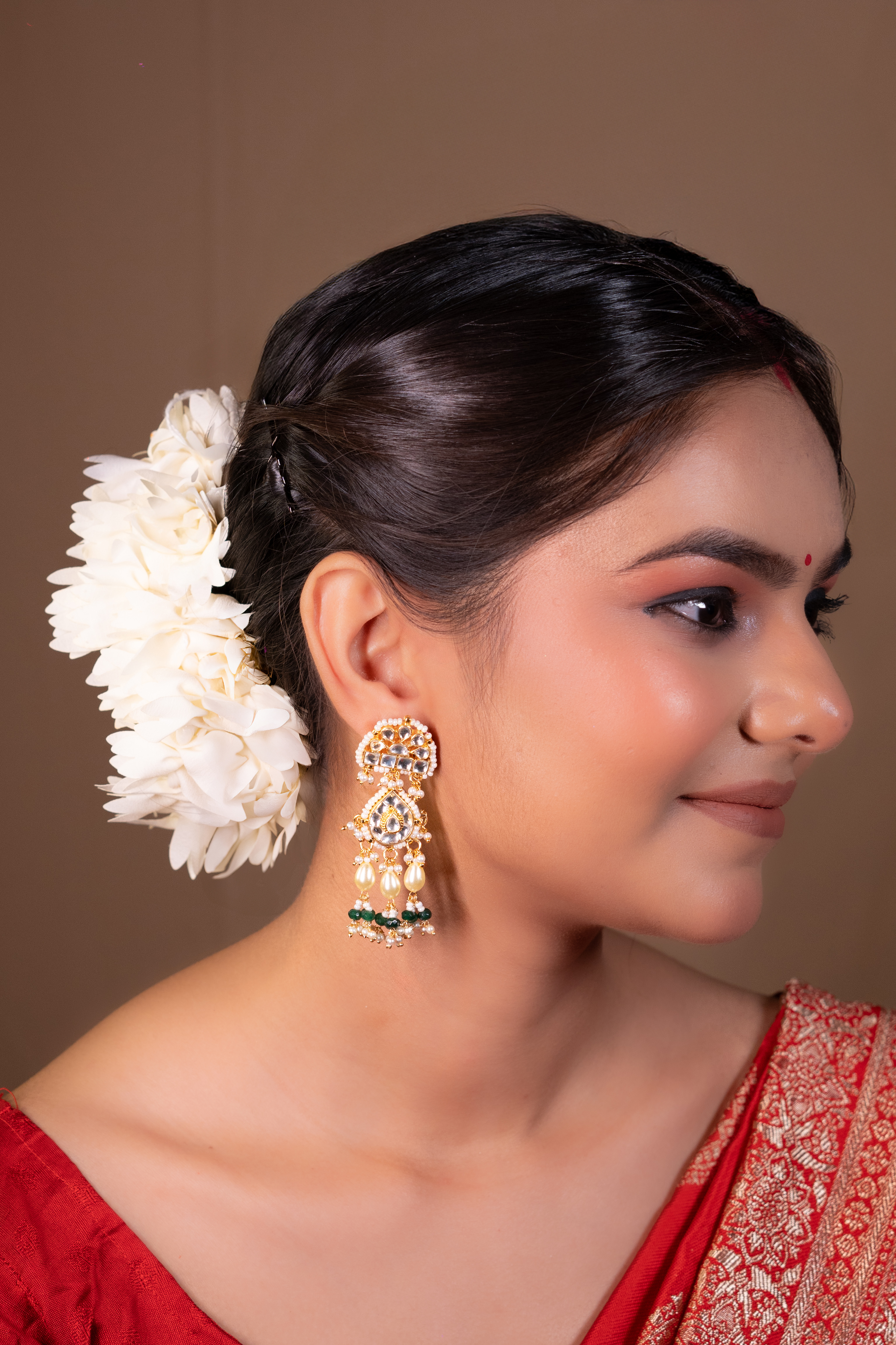 Pearl Drop Kundan Luxury