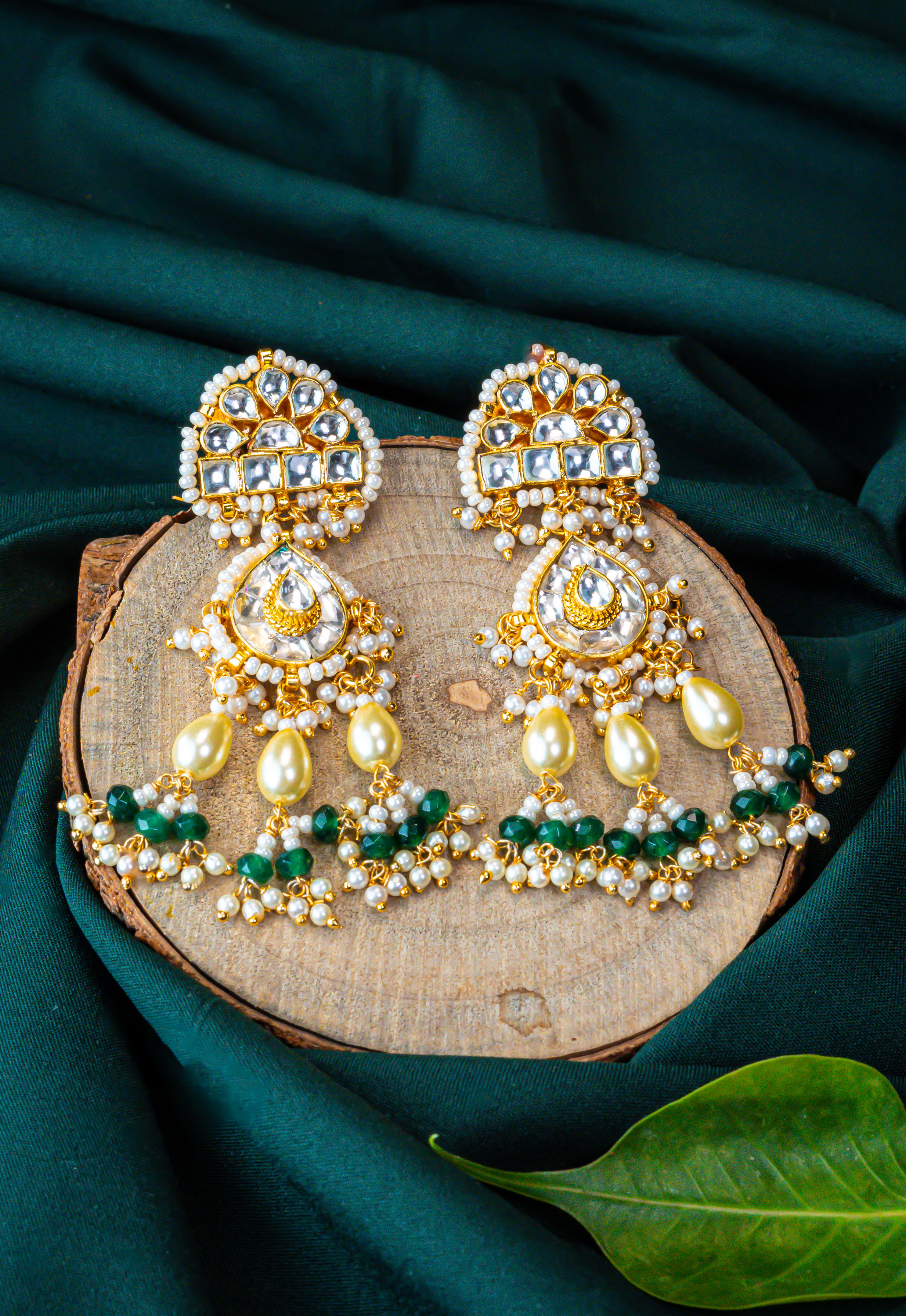Pearl Drop Kundan Luxury