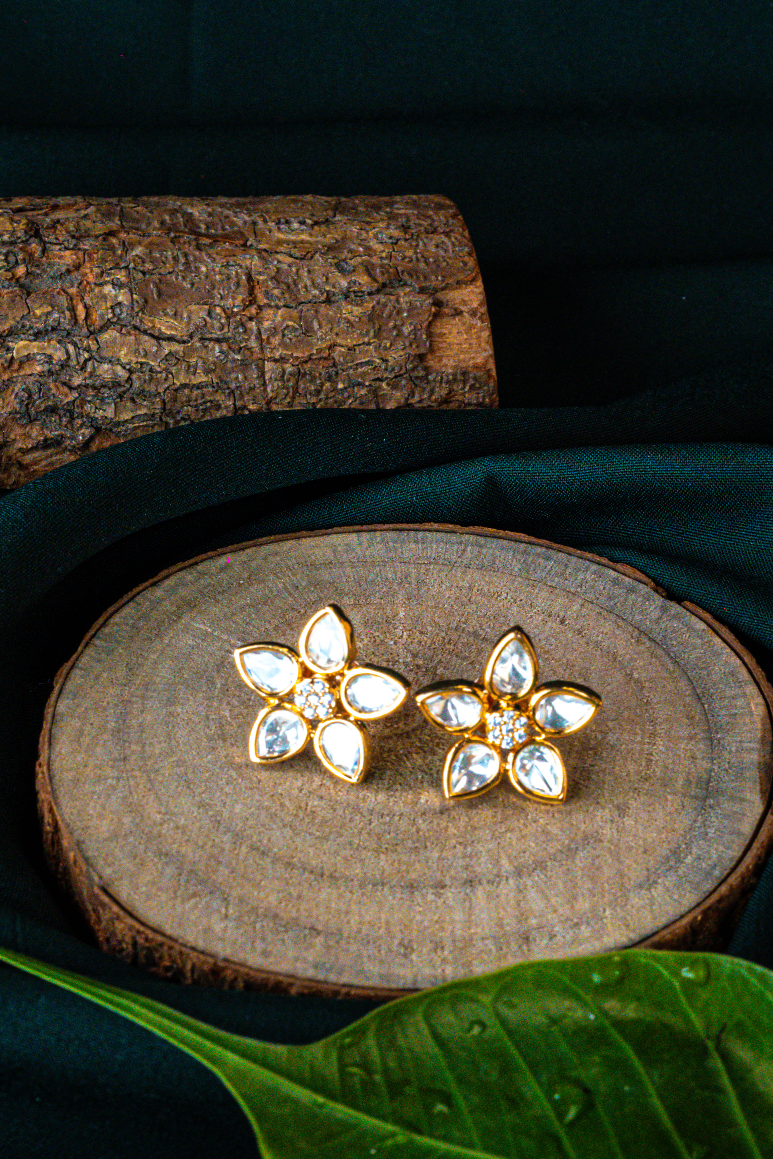 Celestial Star Kundan Tops