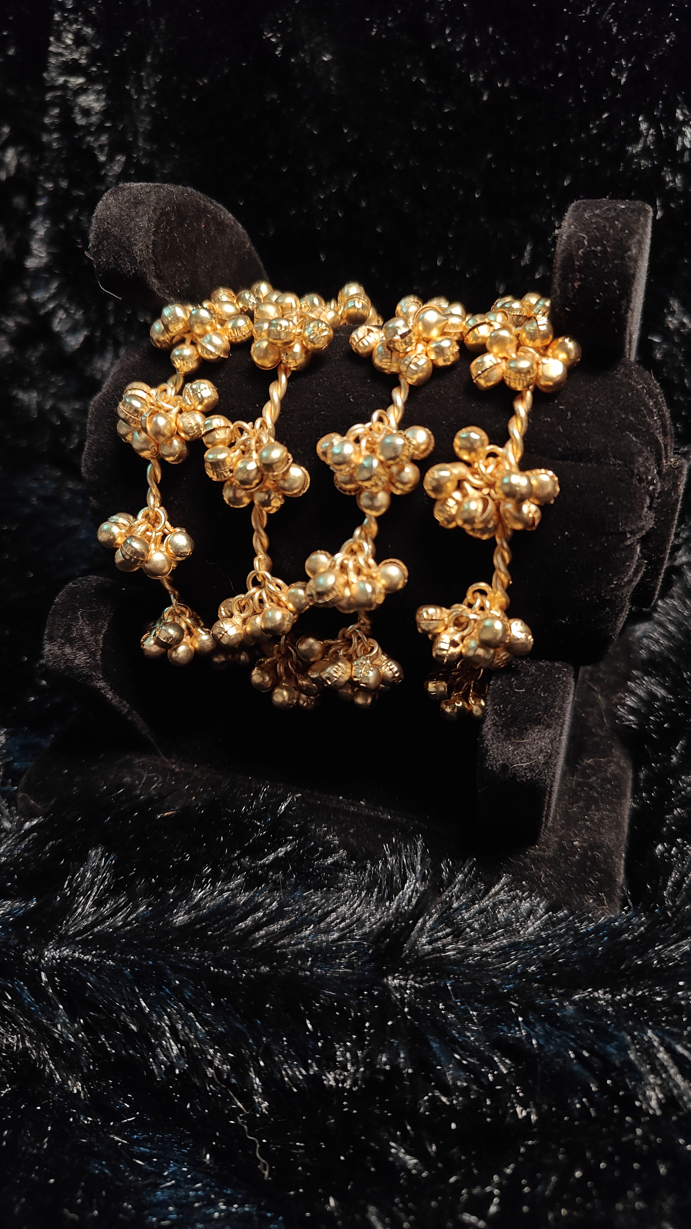 Royal Twist Ghungroo Kada Set (1 pair)