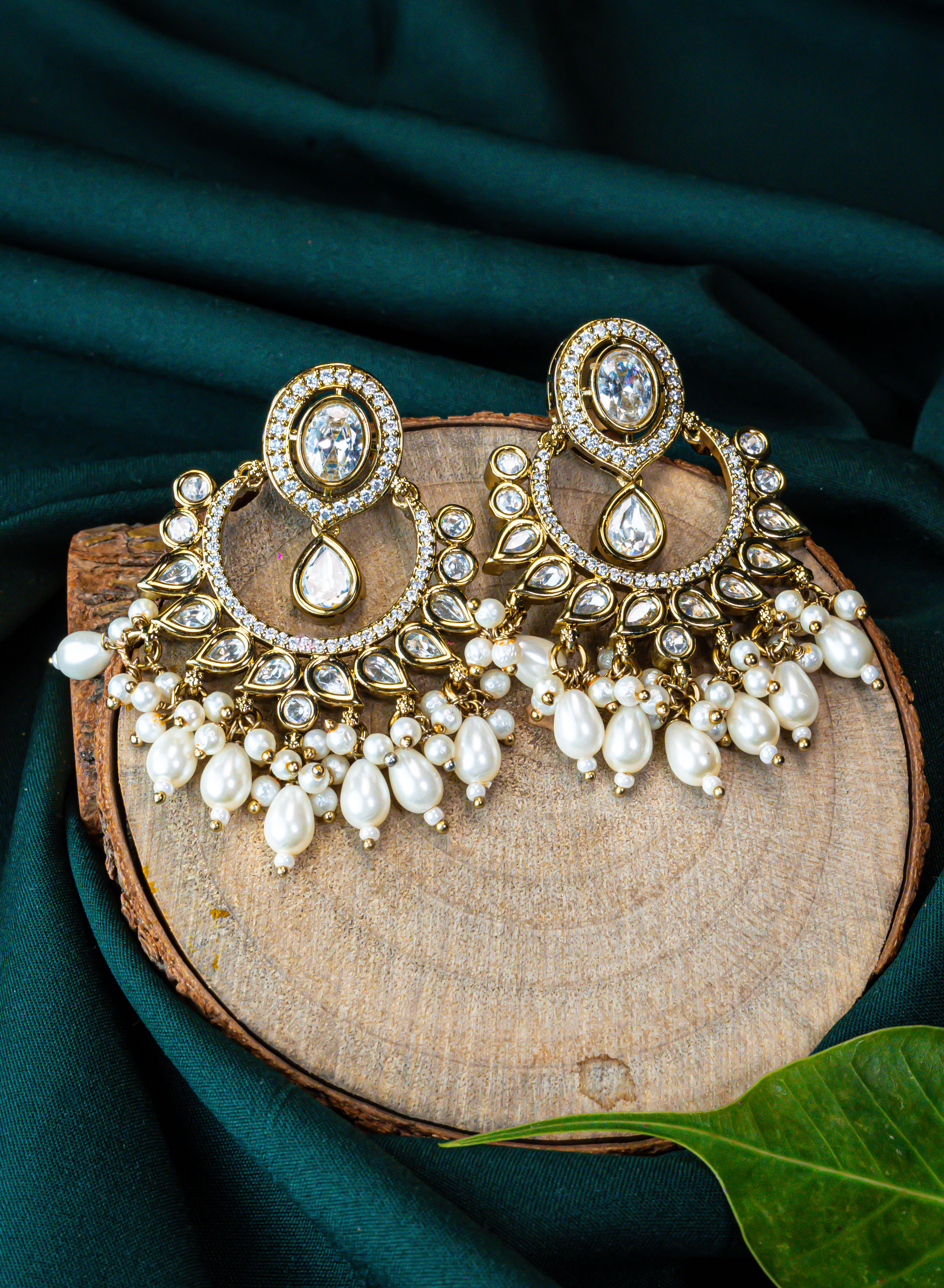 Antique Heritage Kundan Studs