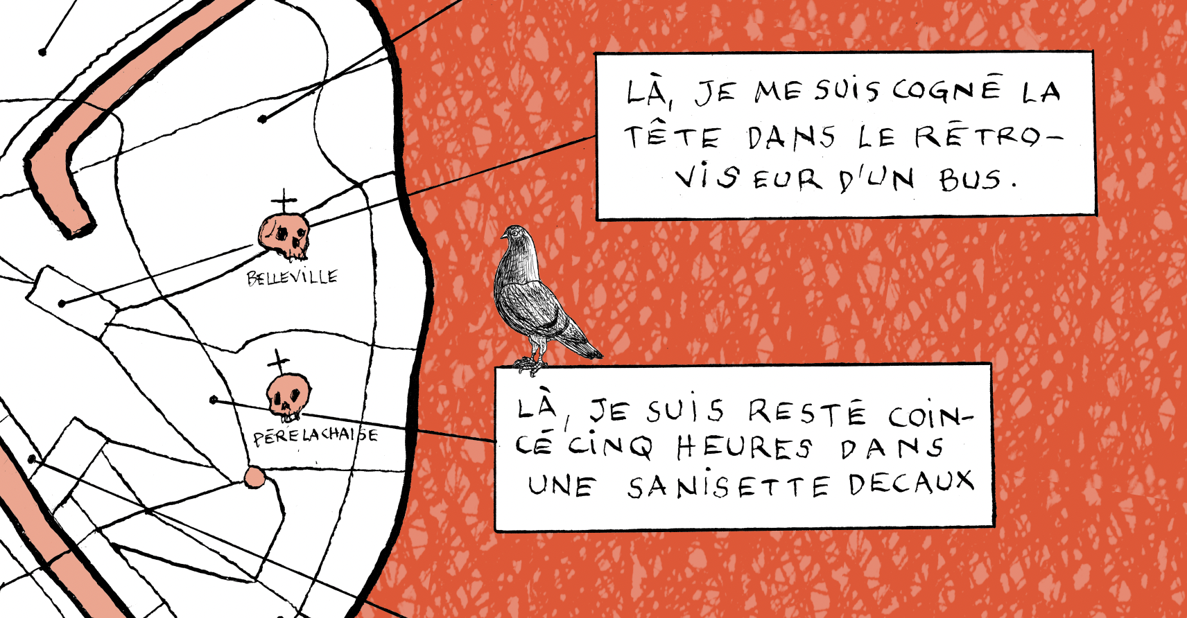 Le Paris où je me suis fait mal