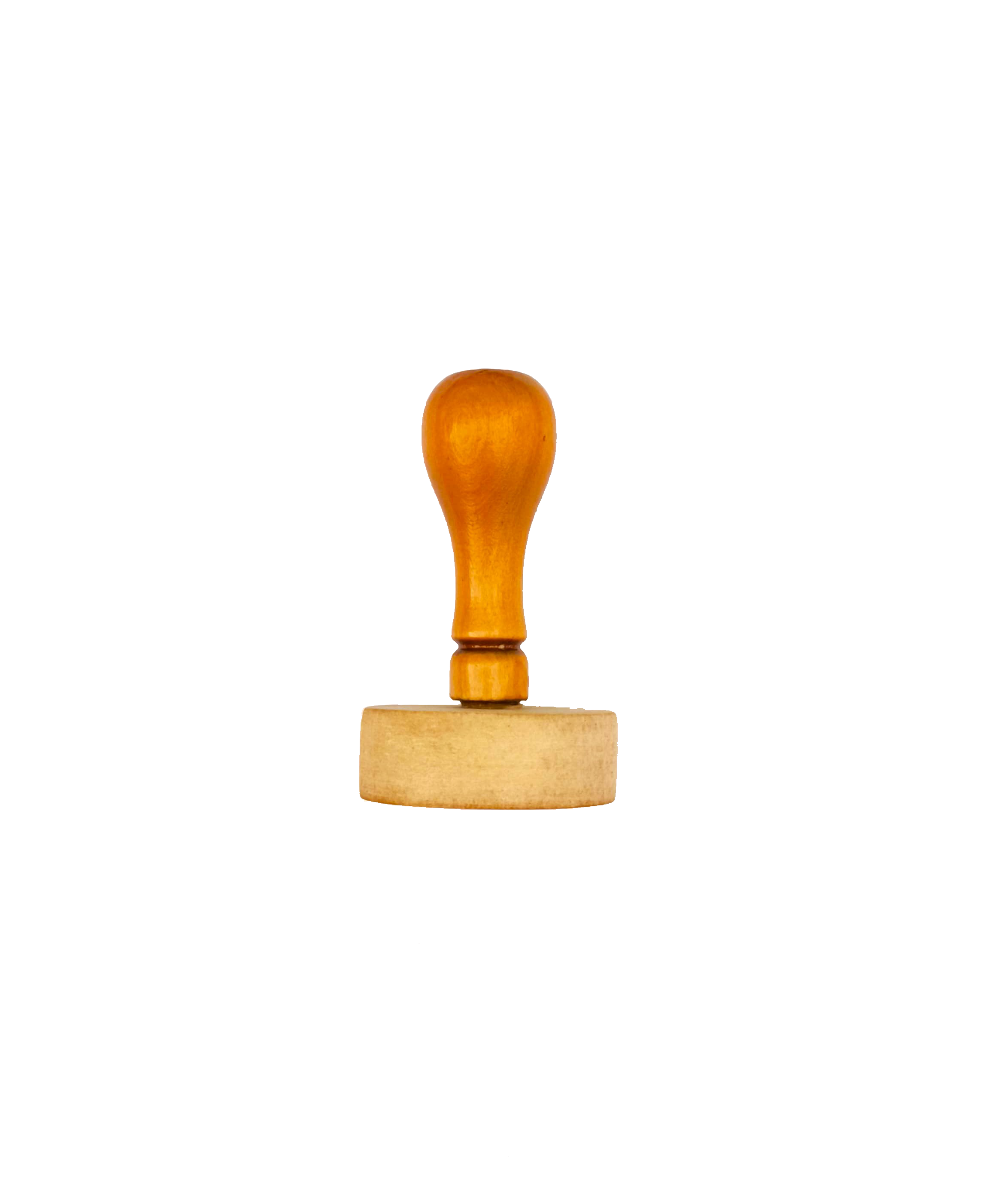 Sello de Madera Ovalada 50 x 35mm.