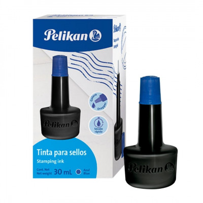 TINTA PARA SELLOS PELIKAN FRASCO x30ml.