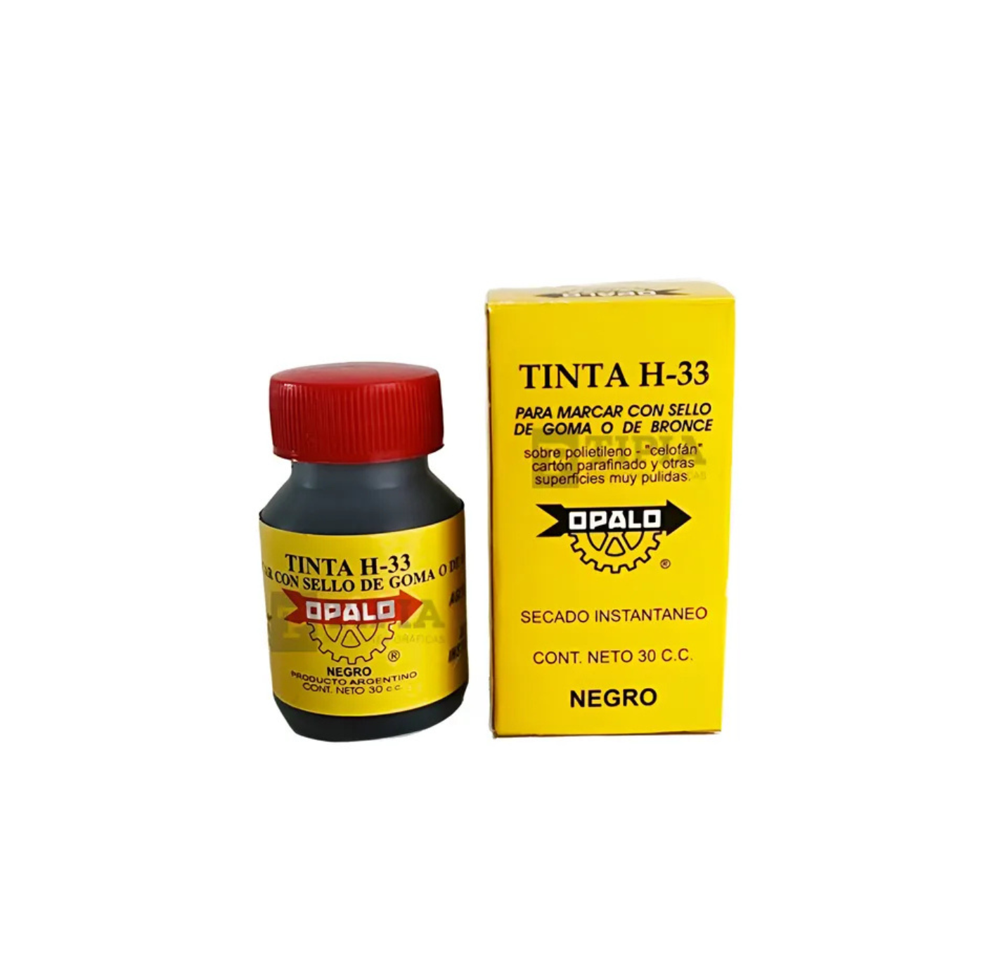 Tinta Opalo H33 Negra 30cc.