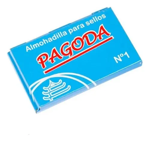 ALMOHADILLA PARA SELLOS PAGODA METALICA NRO. 1