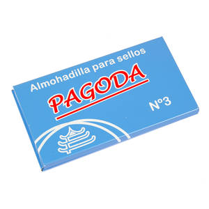 ALMOHADILLA PARA SELLOS PAGODA METALICA NRO. 3