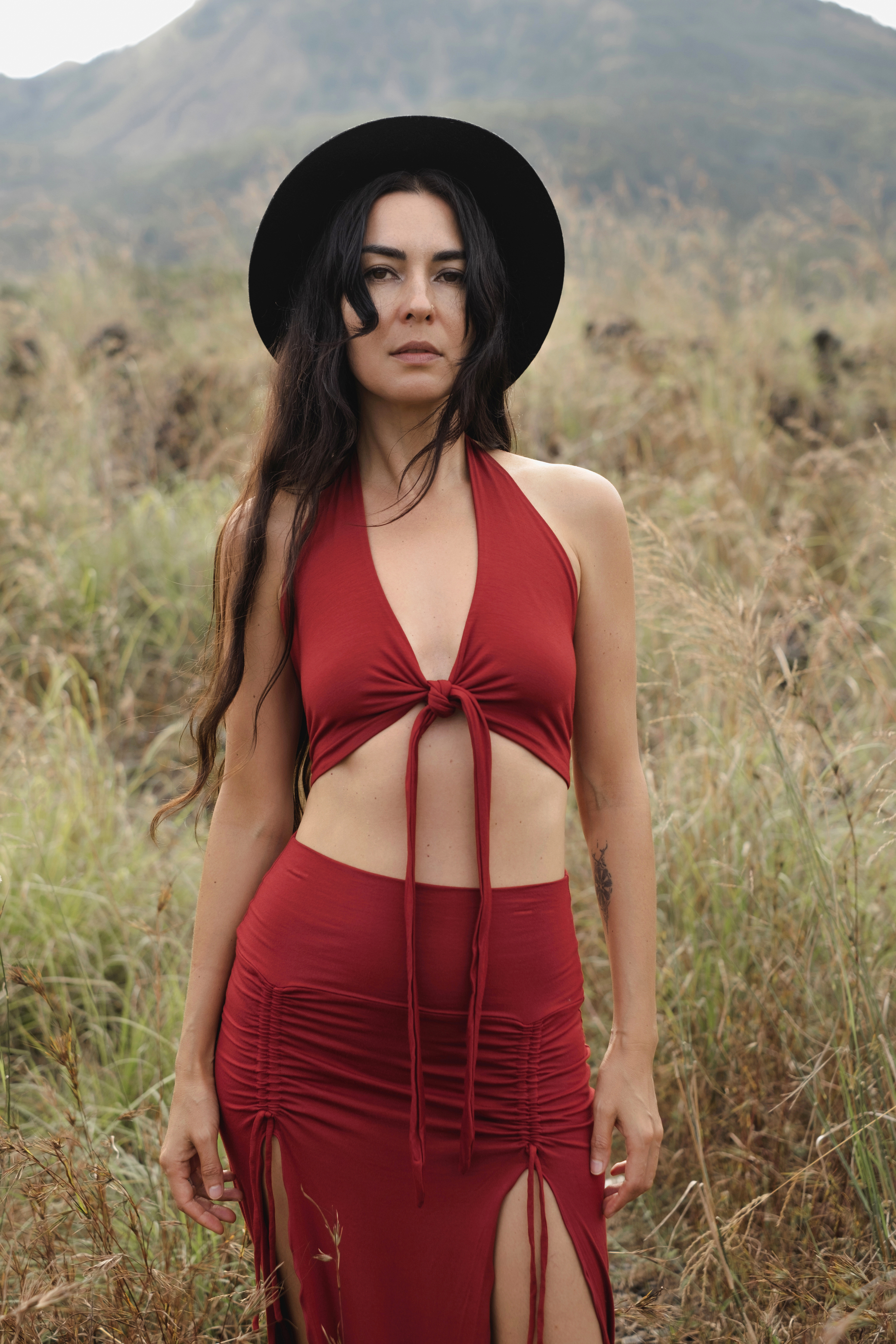 Amazon Boho Top, Wrap Halter Crop Top, Deep V Front Tie Back Top, Minimalist Summer Tank, Bohemian Backless Chic Festival Top