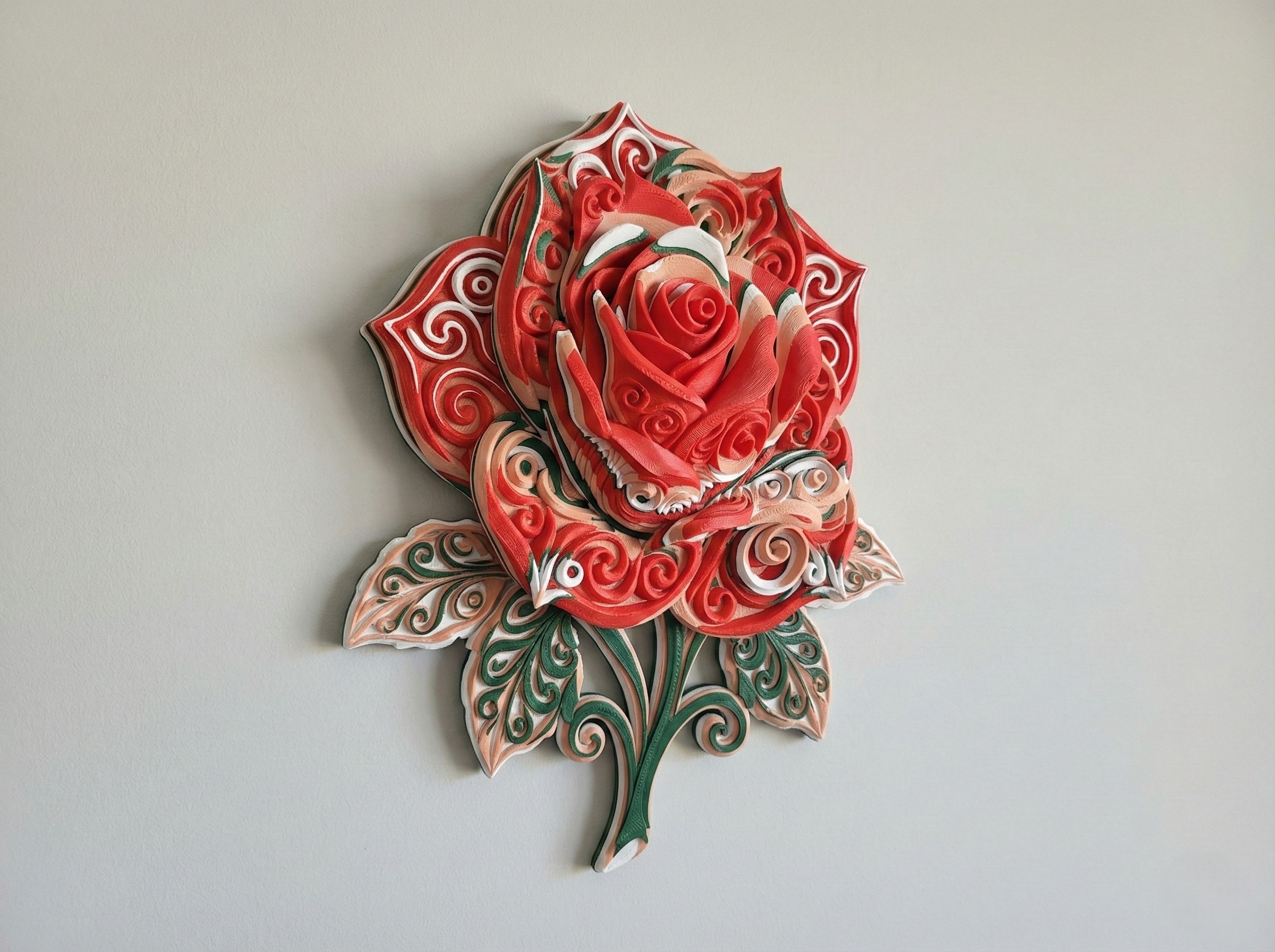 Rose Wall Art