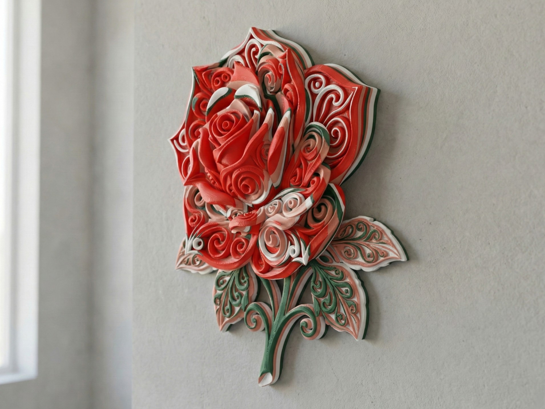Rose Wall Art