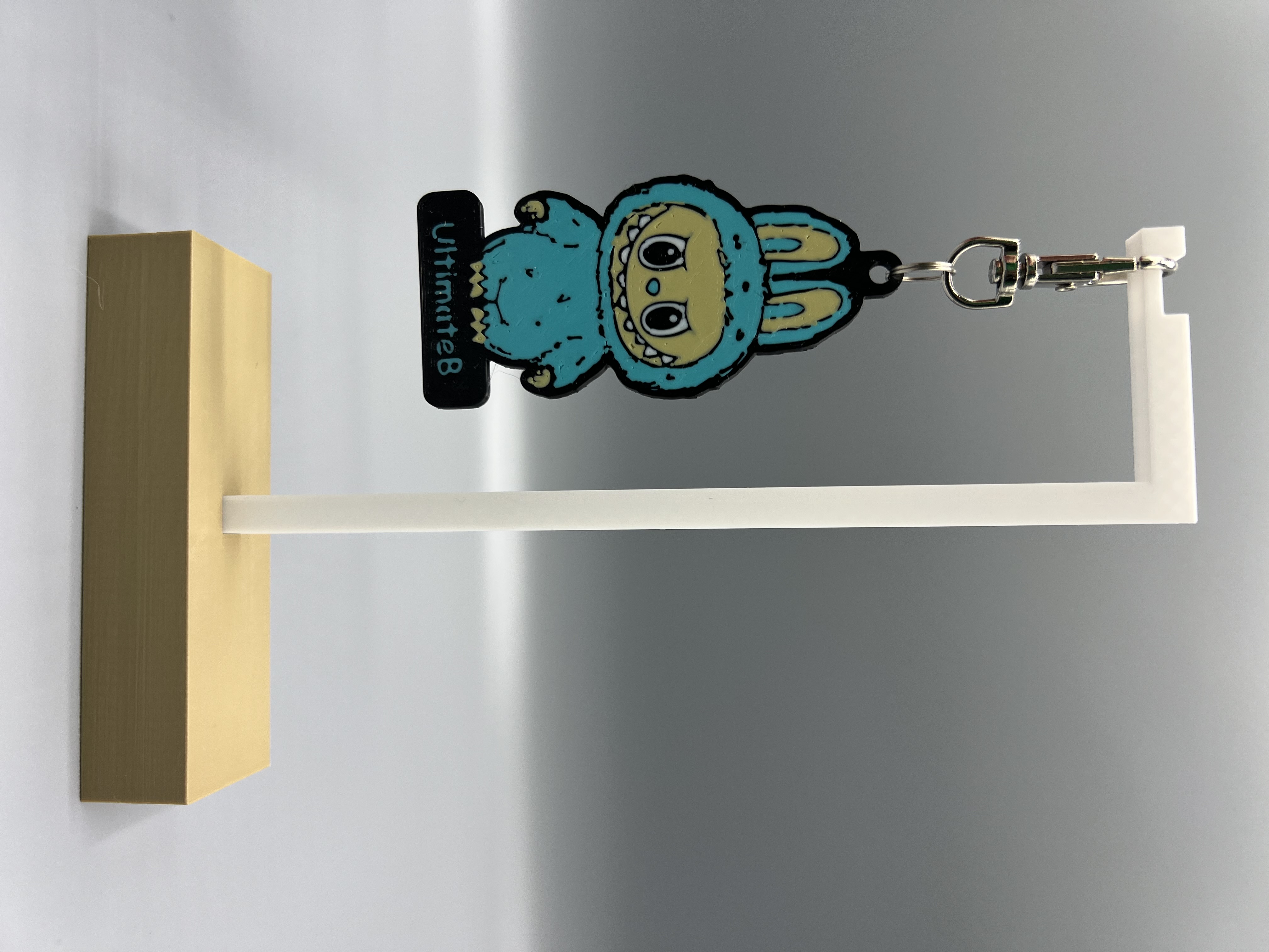 Labubu Personalized Name Keychain