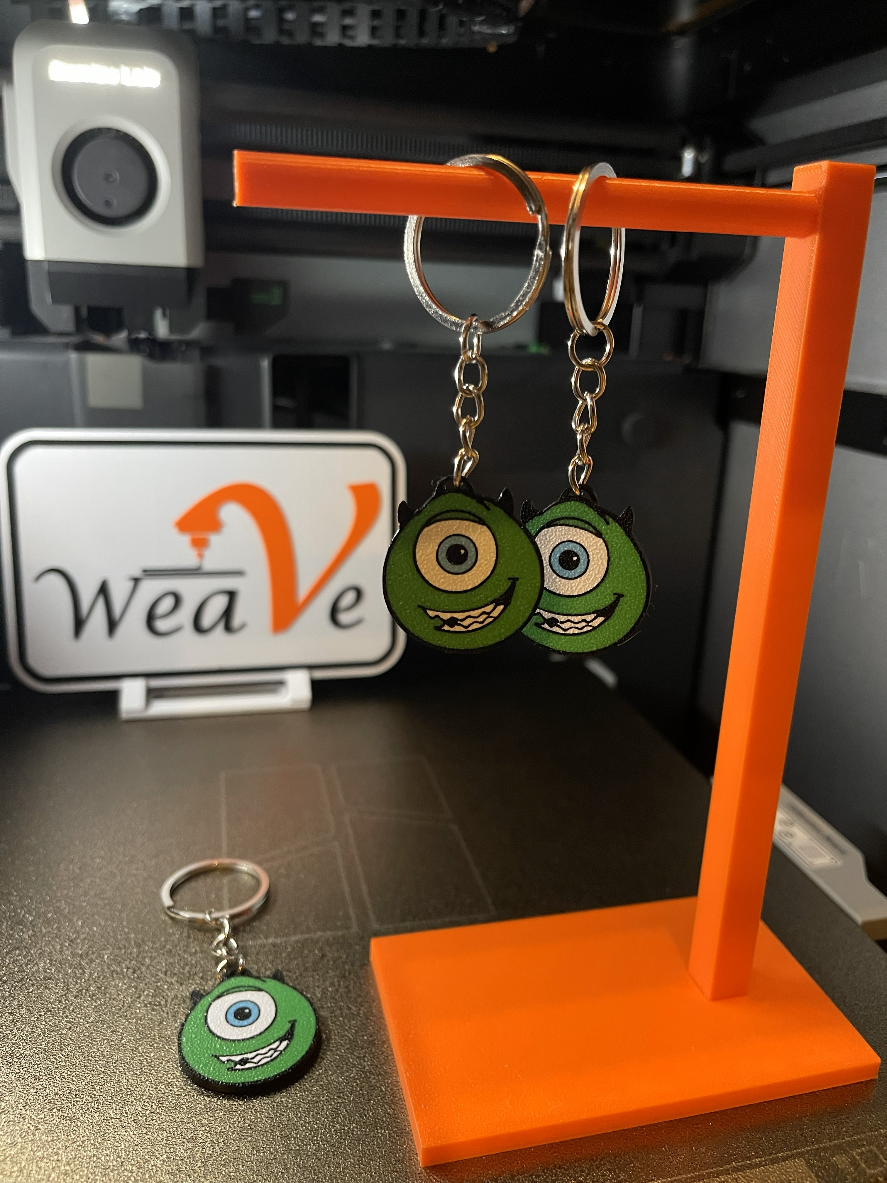 Mike Wazowski Keychain