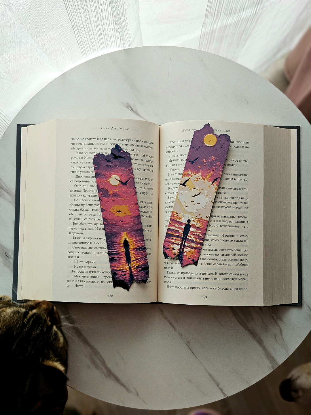 Sunset View Bookmark