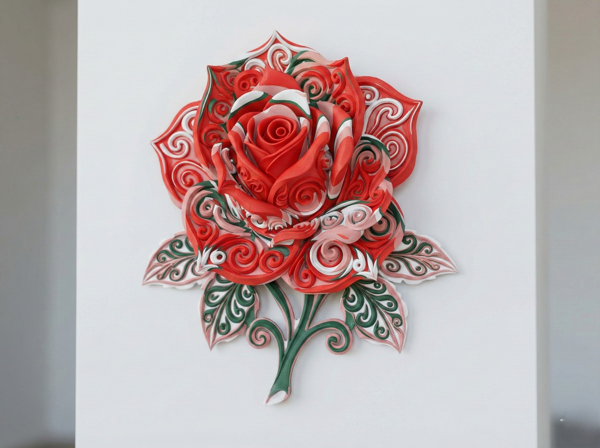 Rose Wall Art