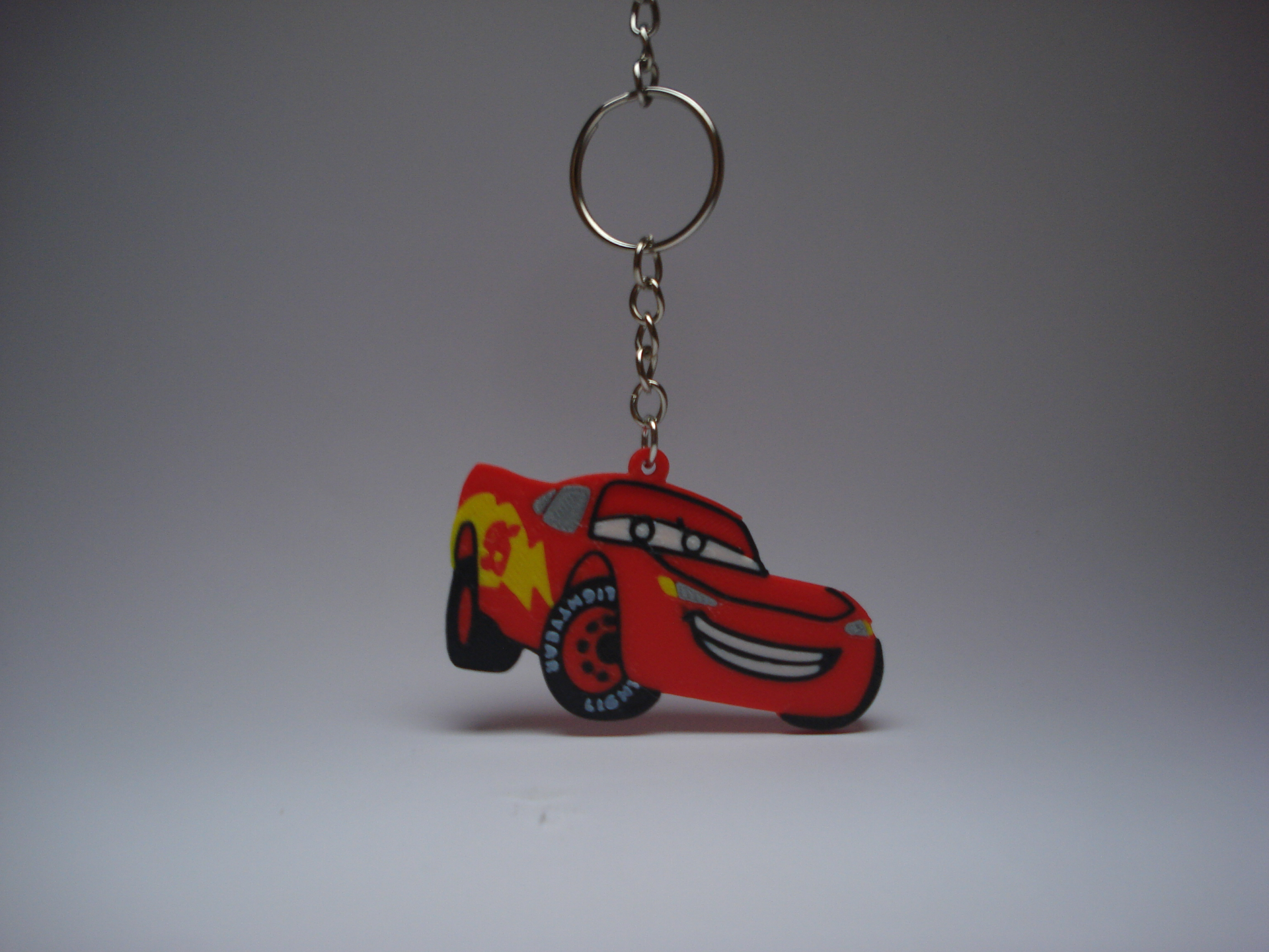 Lightning McQueen Car Keychain