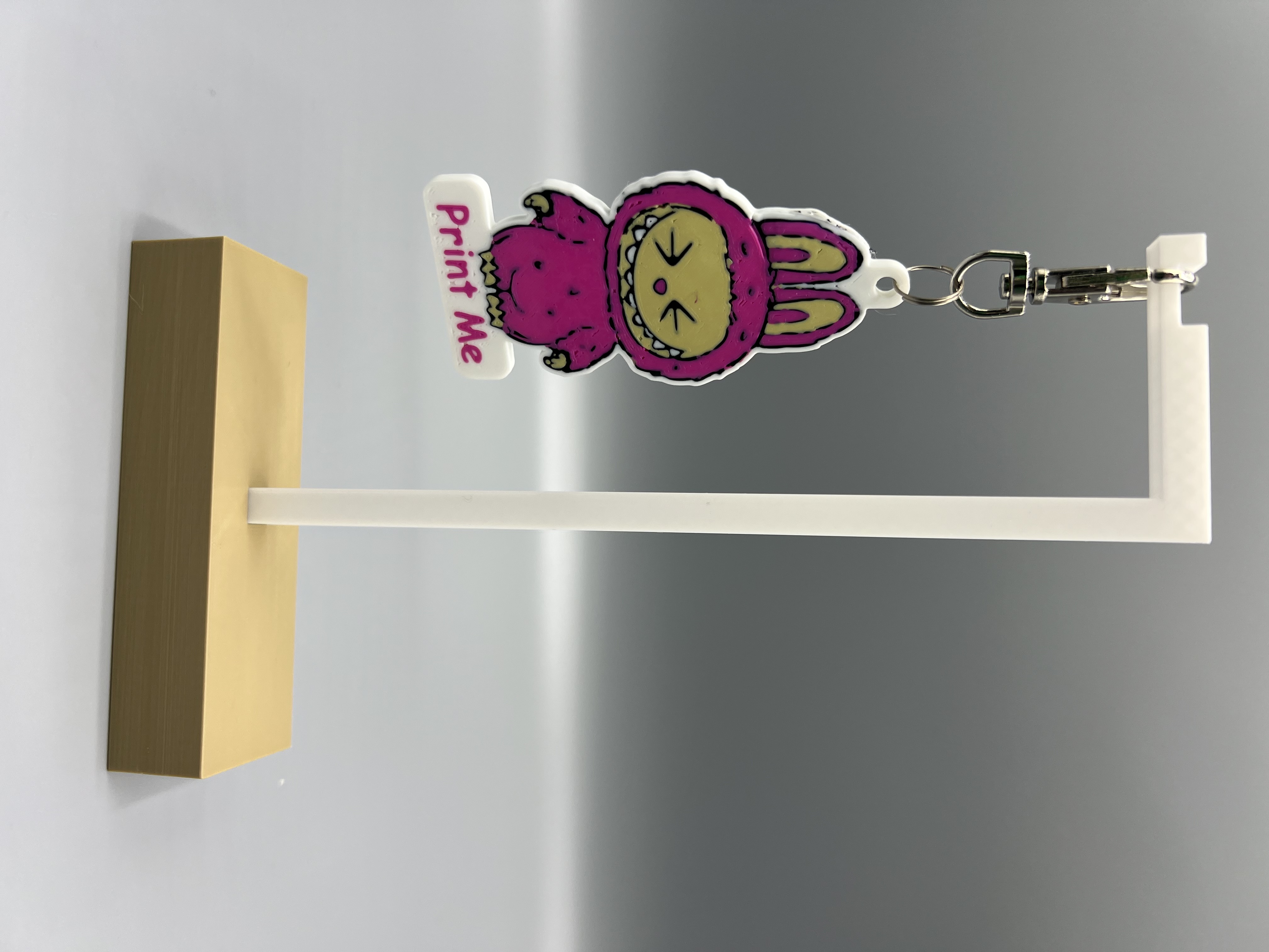 Labubu Personalized Name Keychain