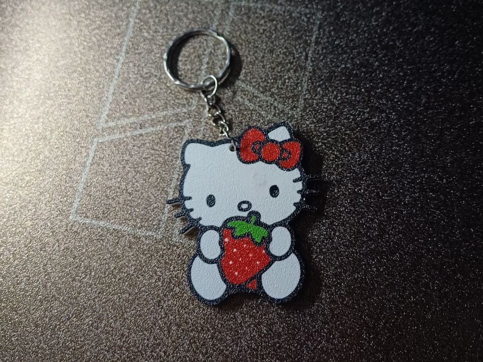 Hello Kitty Keychain