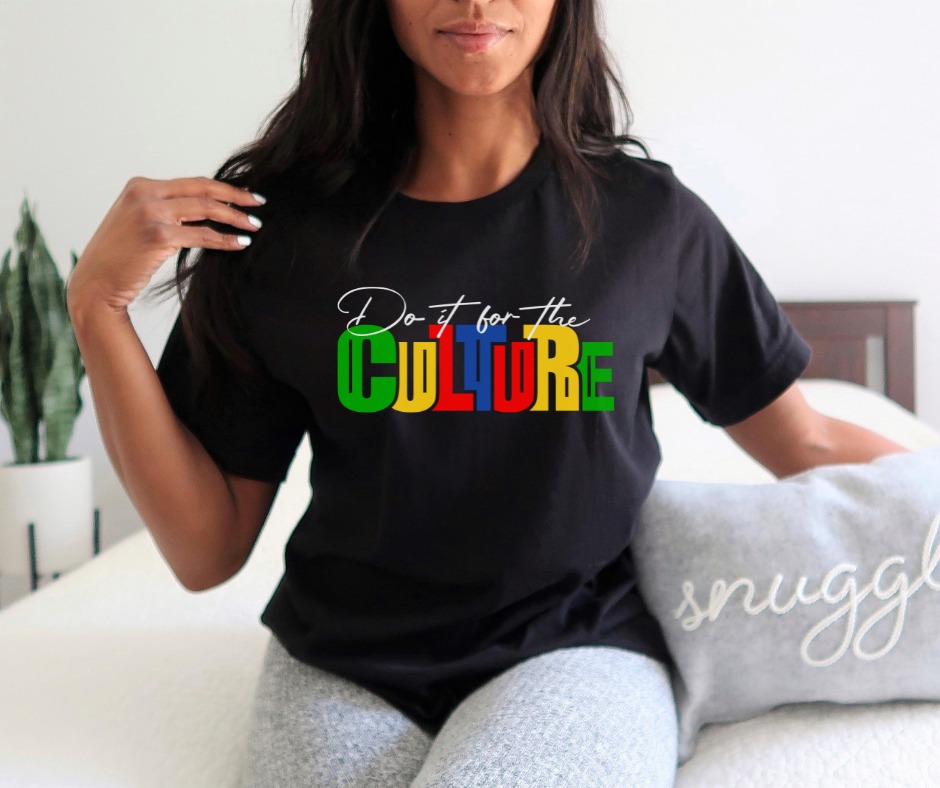 Black 'Do It for the Culture' T-Shirt