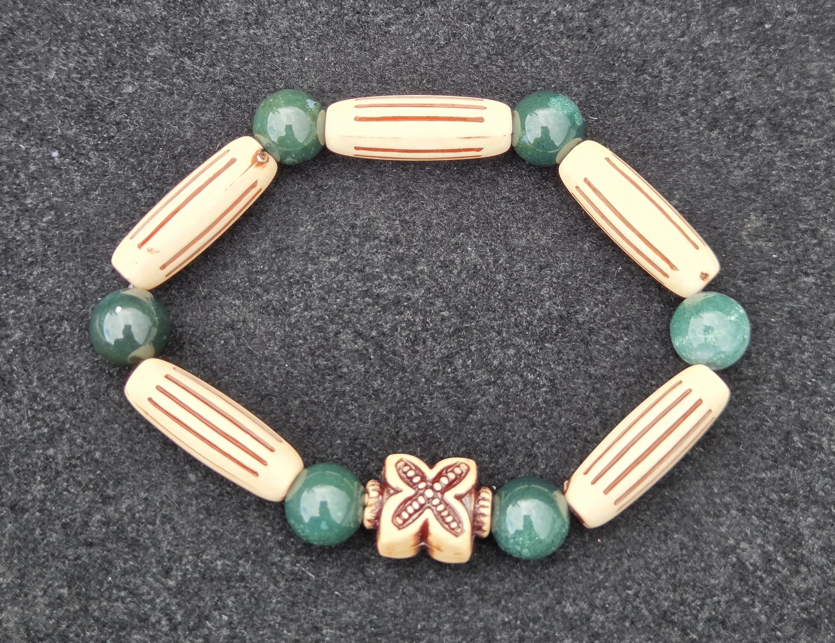 Moss Agate Bracelet