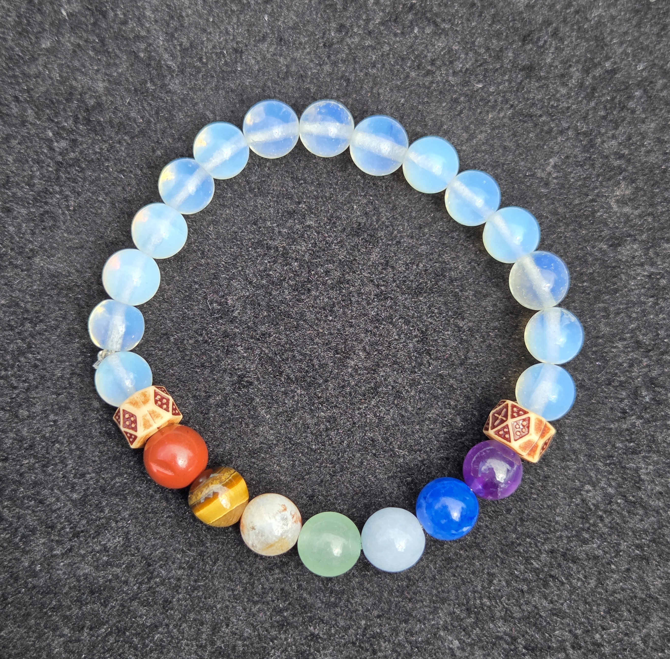 7 Chakra Angelic Touch-Crystal Bracelet 
