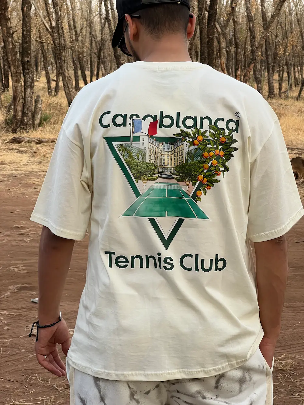 T-shirt – "CASABLANCA TENNIS CLUB"