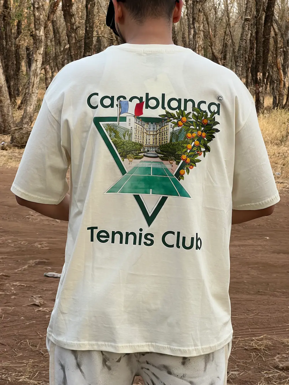 T-shirt – "CASABLANCA TENNIS CLUB"
