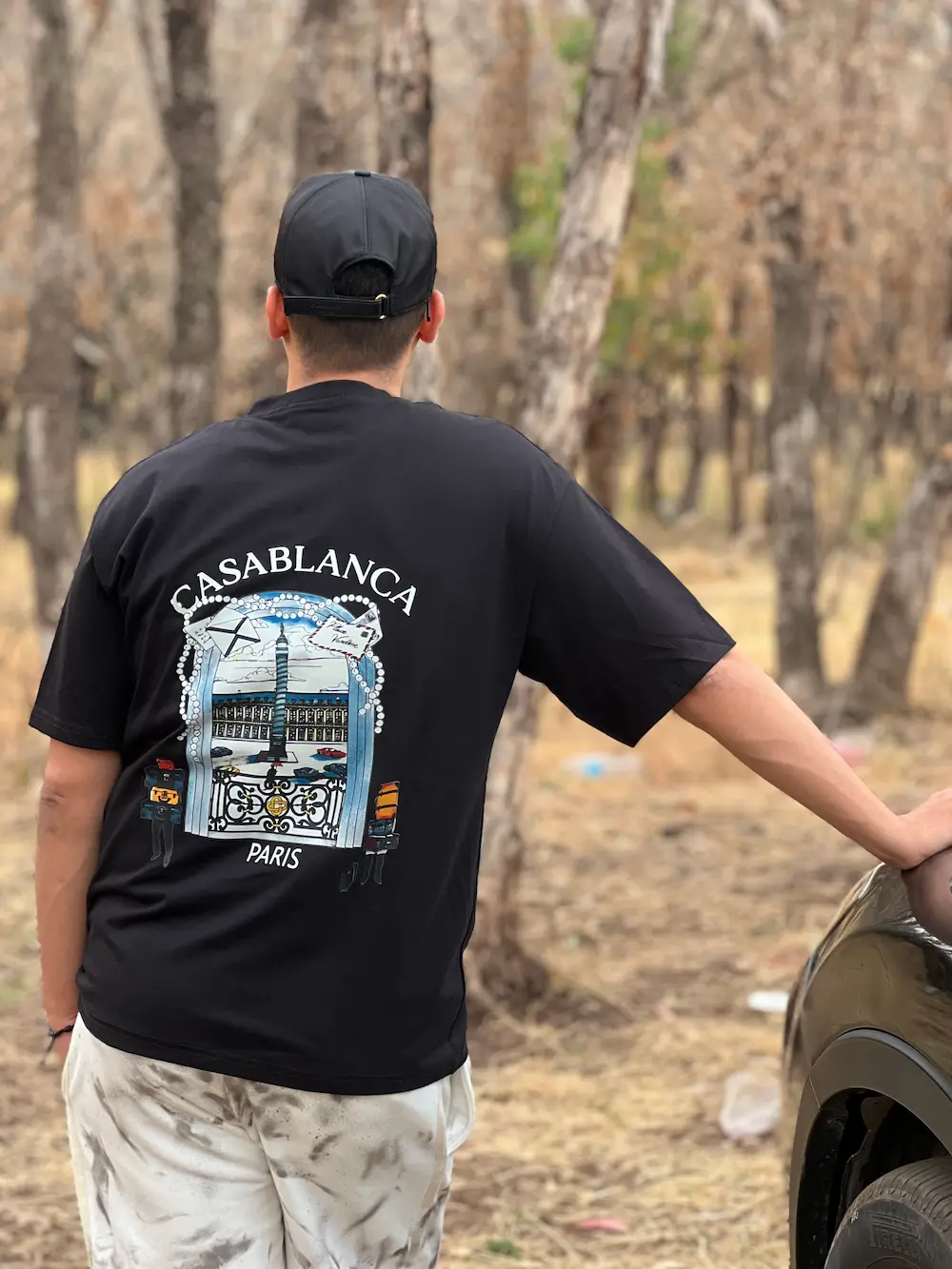 T-shirt – "CASABLANCA – PARIS"