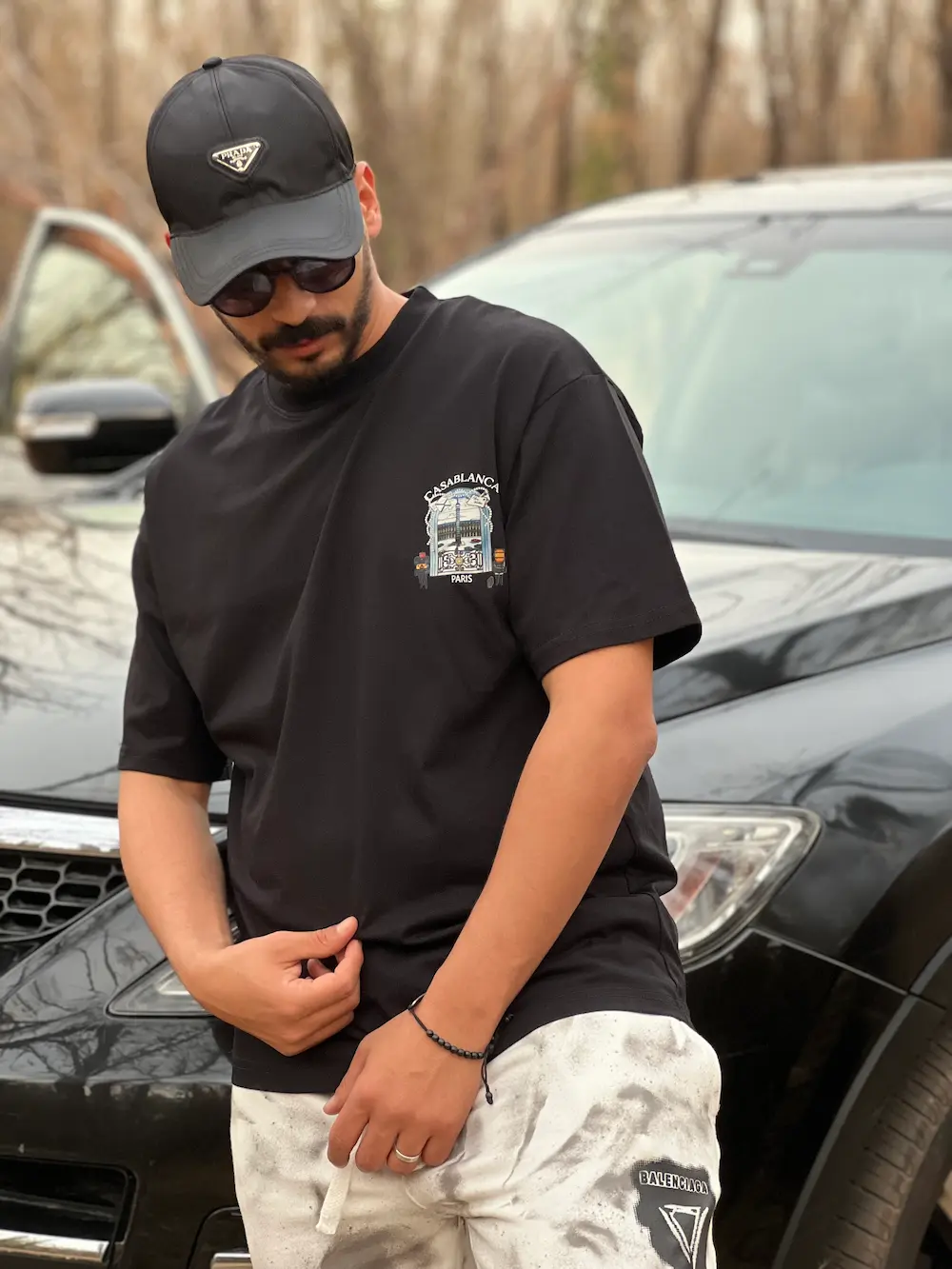 T-shirt – "CASABLANCA – PARIS"