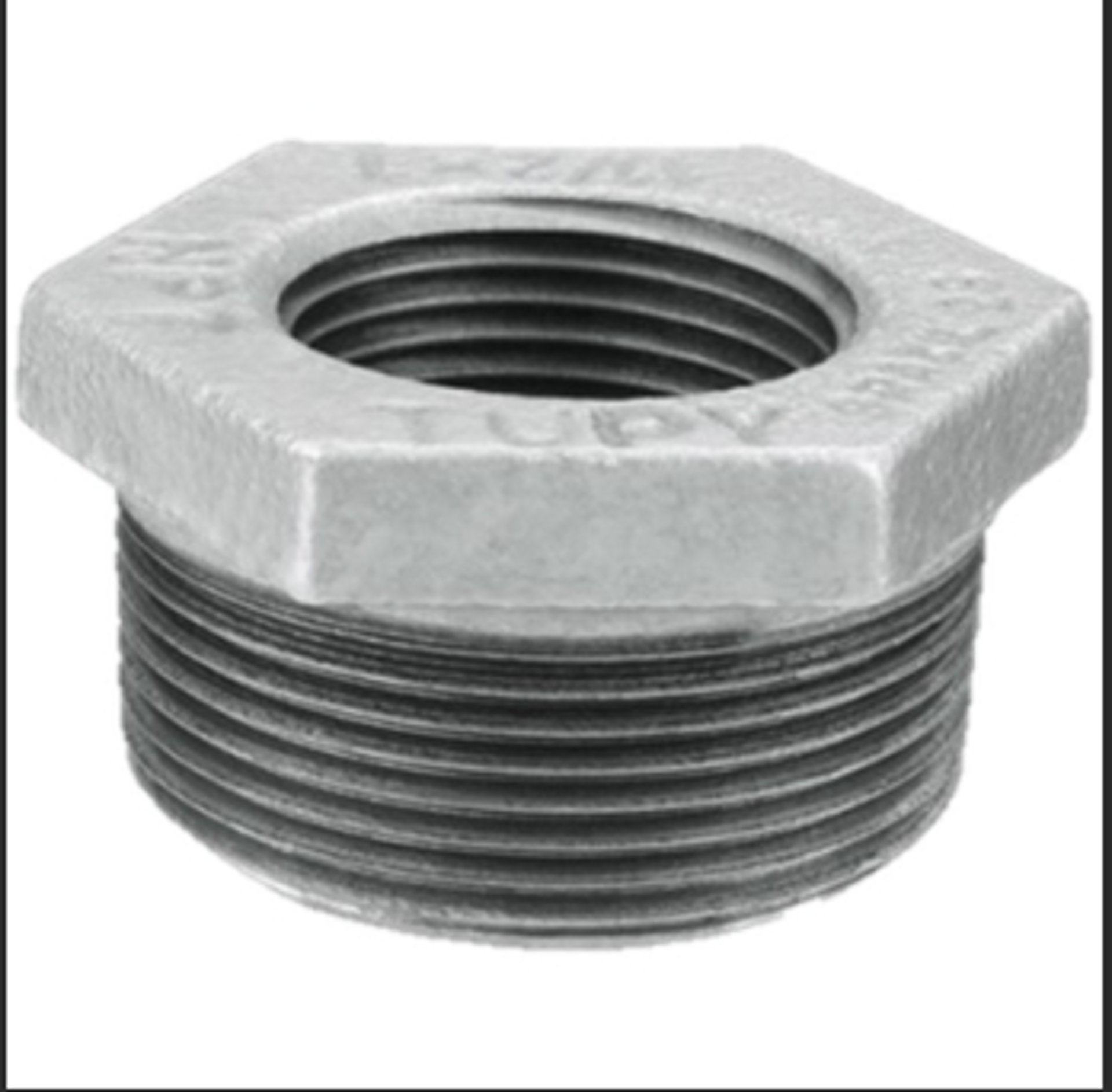 BUCHA REDUCAO B:017 11/2X11/4  GALV.TUPY