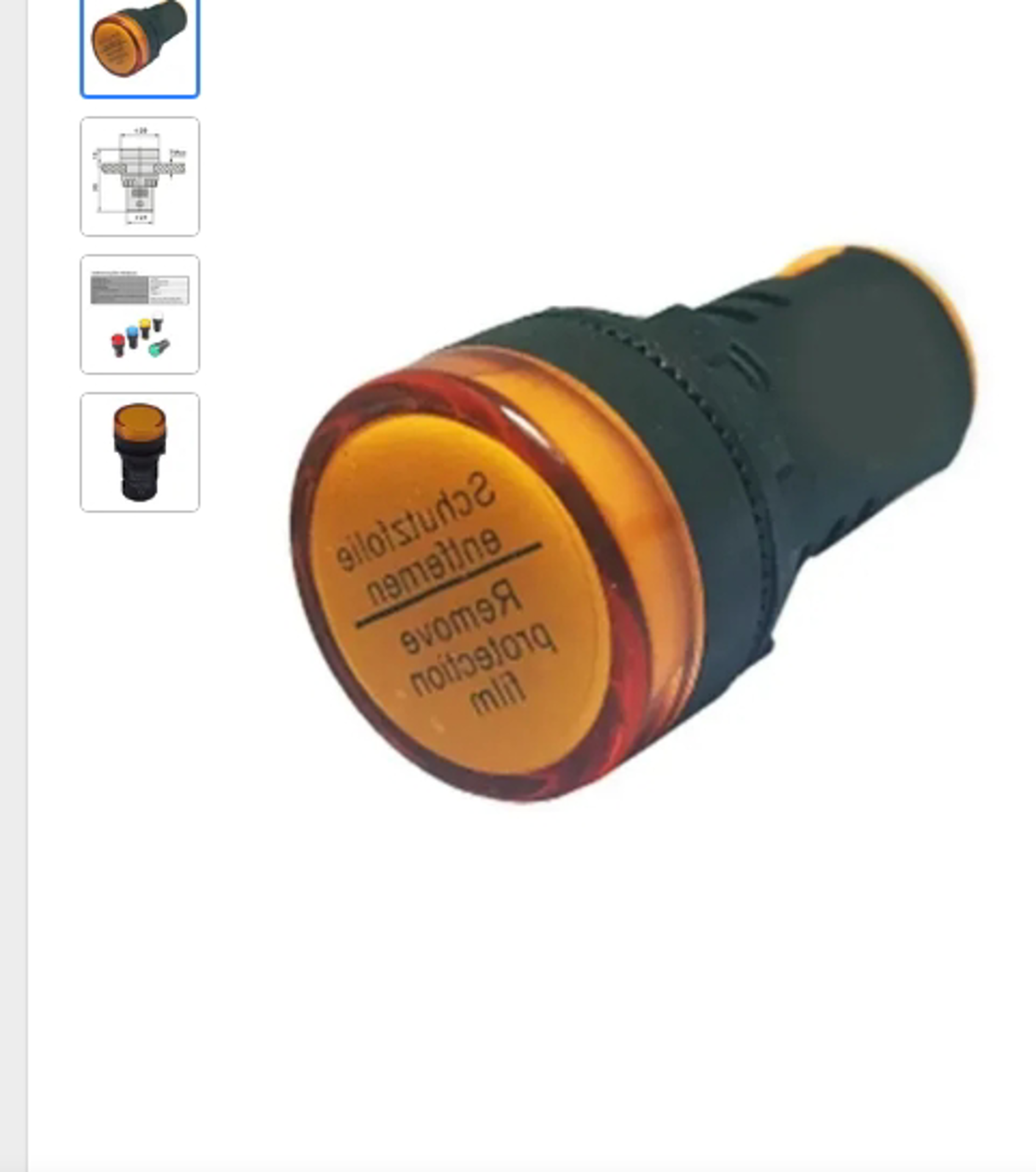 SINALEIRO AZUL 110/220VAC PL-SLAZ