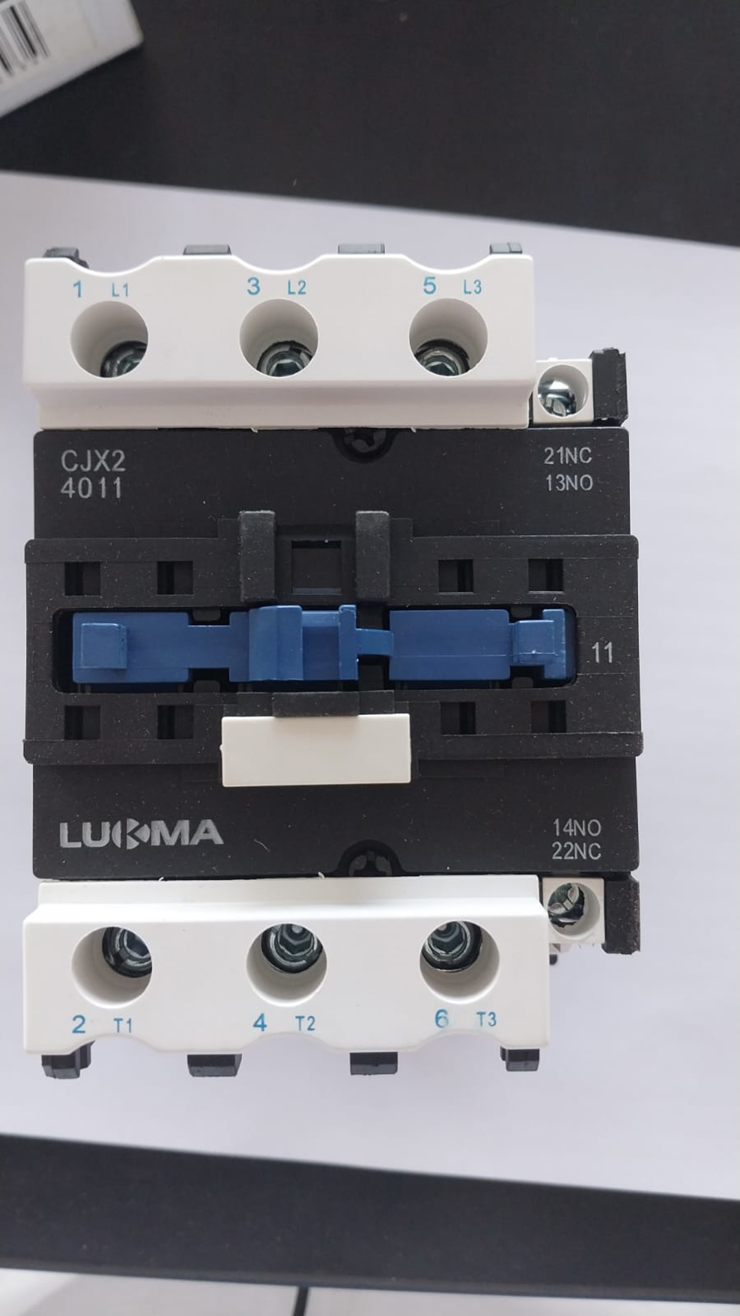 CONTATOR TRIPOLAR CJX2 4011C  1NA+1NF 380V