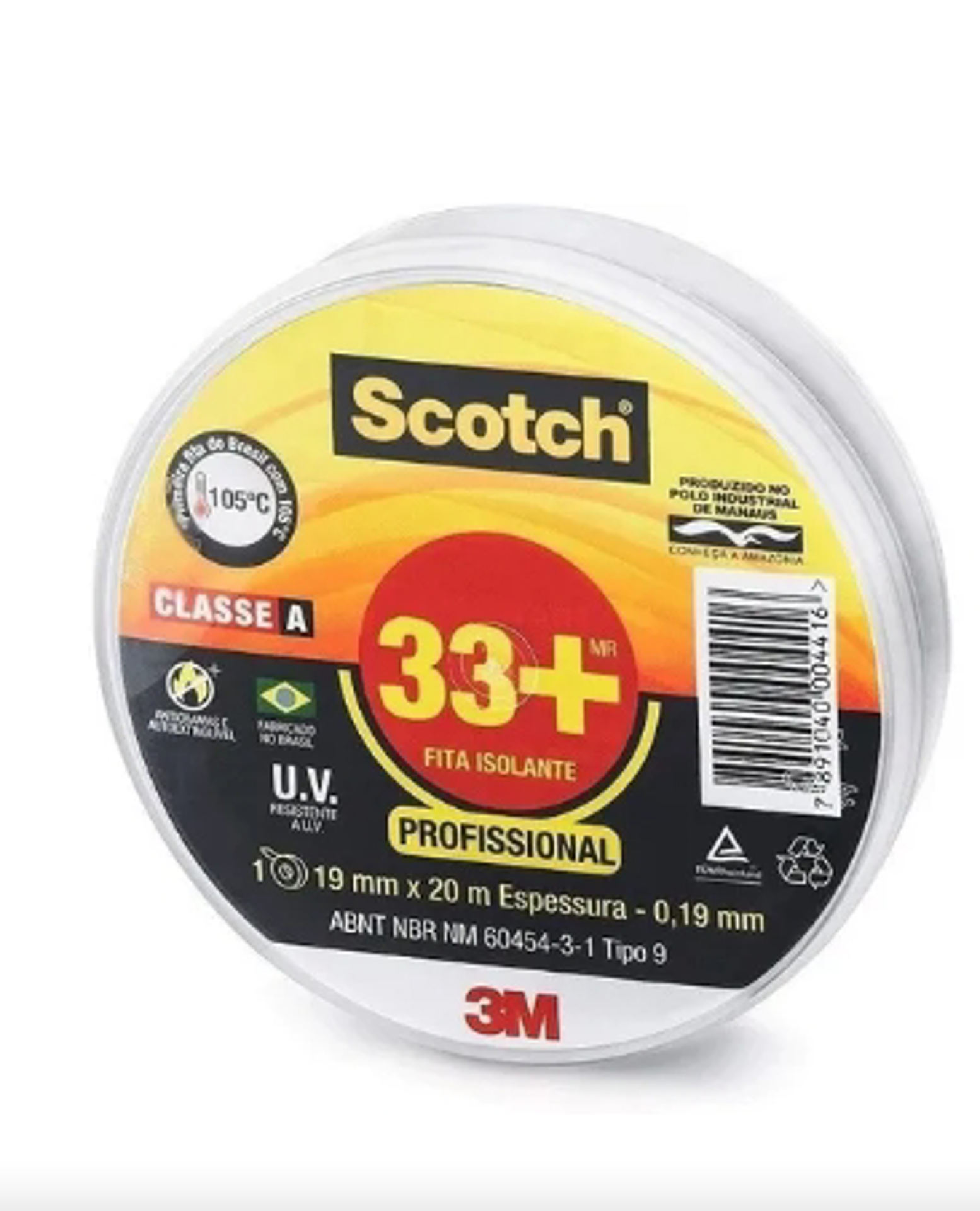 FITA ISOLANT20MX19MM 33+ SCOTH 3M