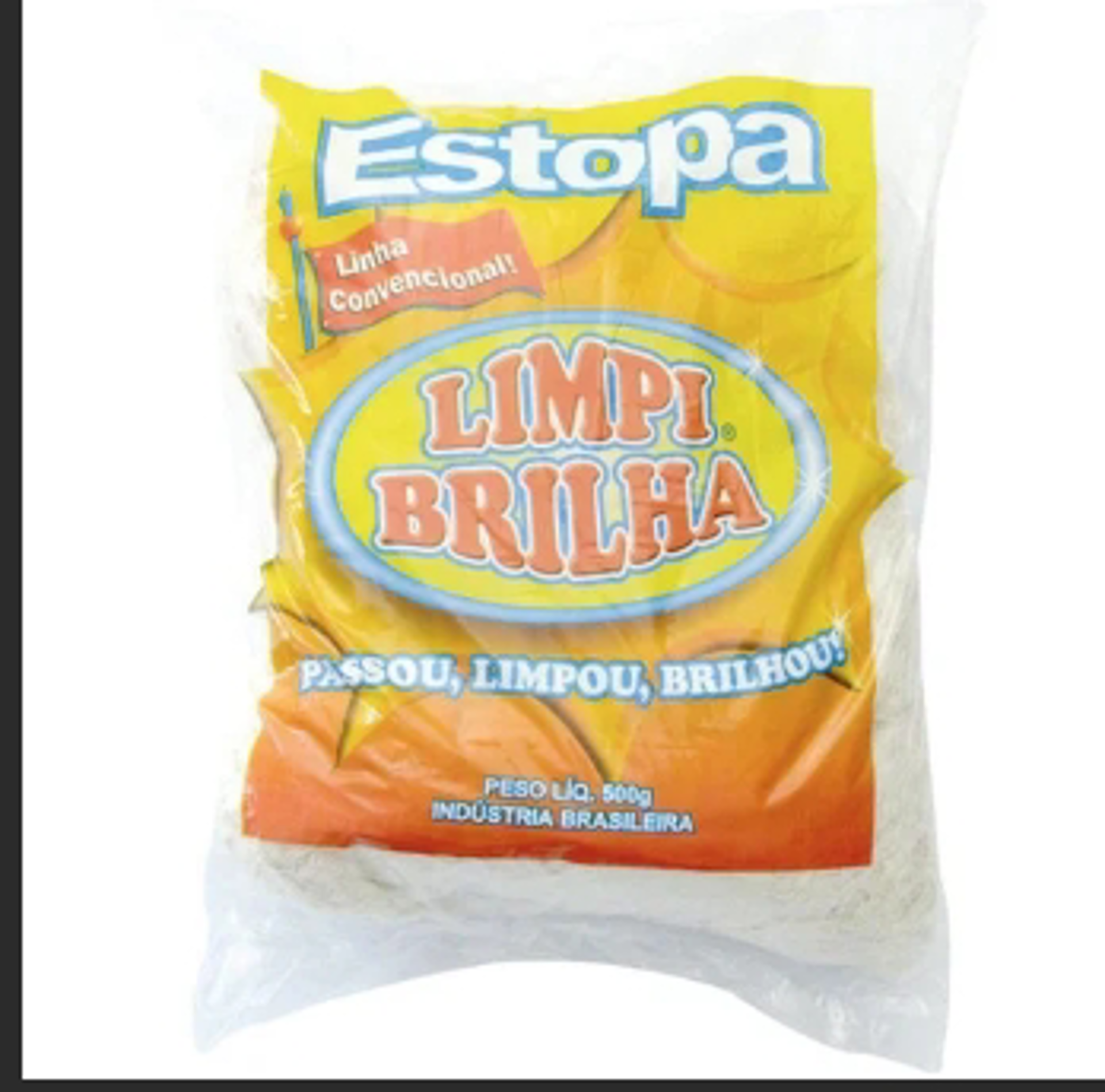 ESTOPA CONVENCIONAL 500G LIMPBR
