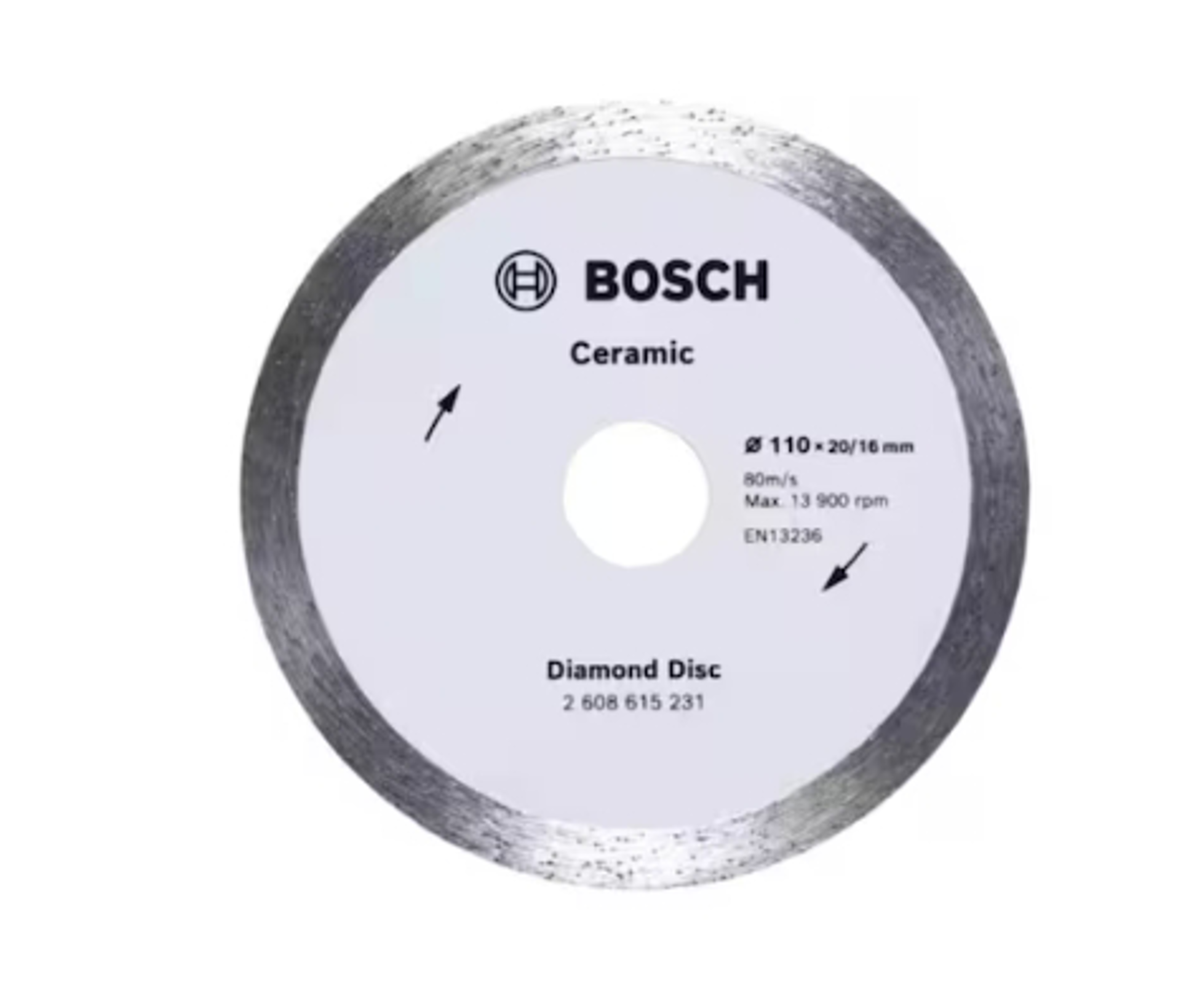 DISCO DIAM. 4LISO CERAMIC BOSCH