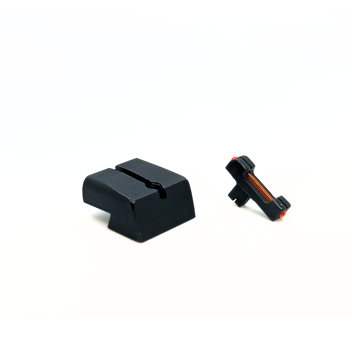 Aparelhos de pontaria, mira IMBEL . Alça SÊNIOR Flat  + Massa com Fibra Óptica