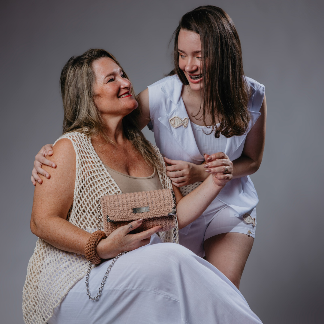 Bracelete de crochê