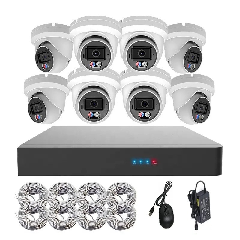 8-Channel Security Camera System