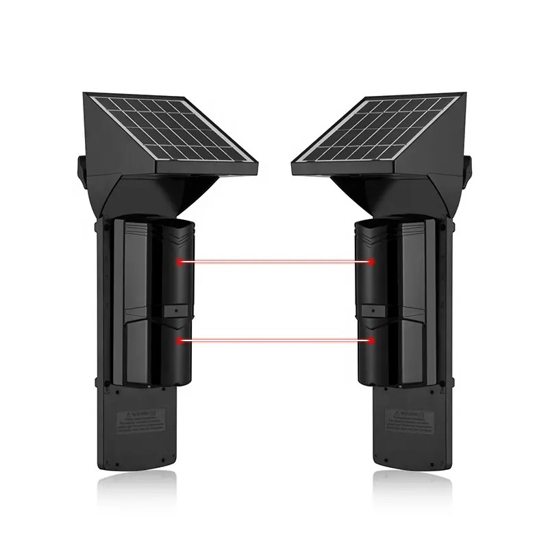 Solar-Powered Security Beams