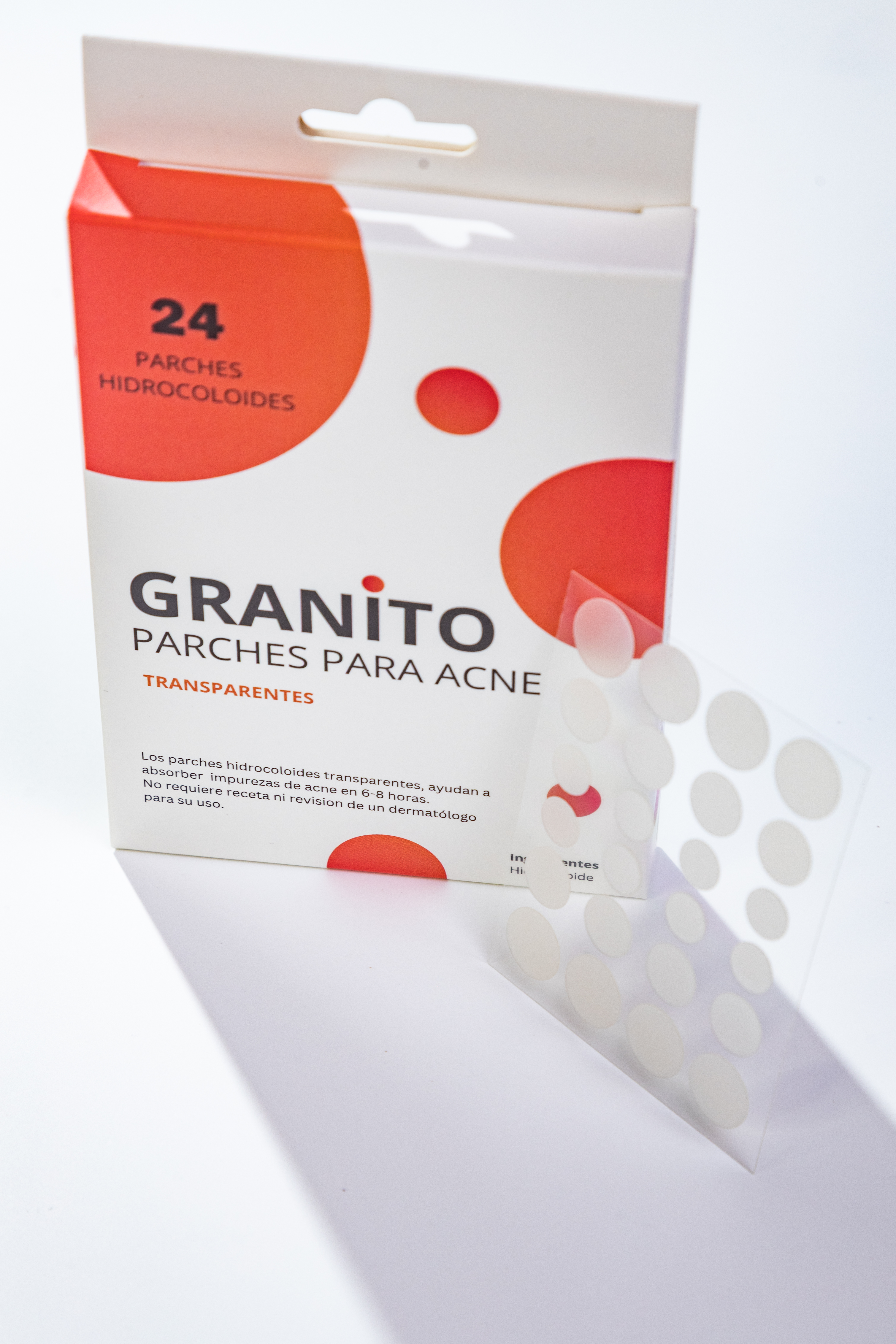 Parche Hidrocoloide Transparente GRANITO 24 unidades