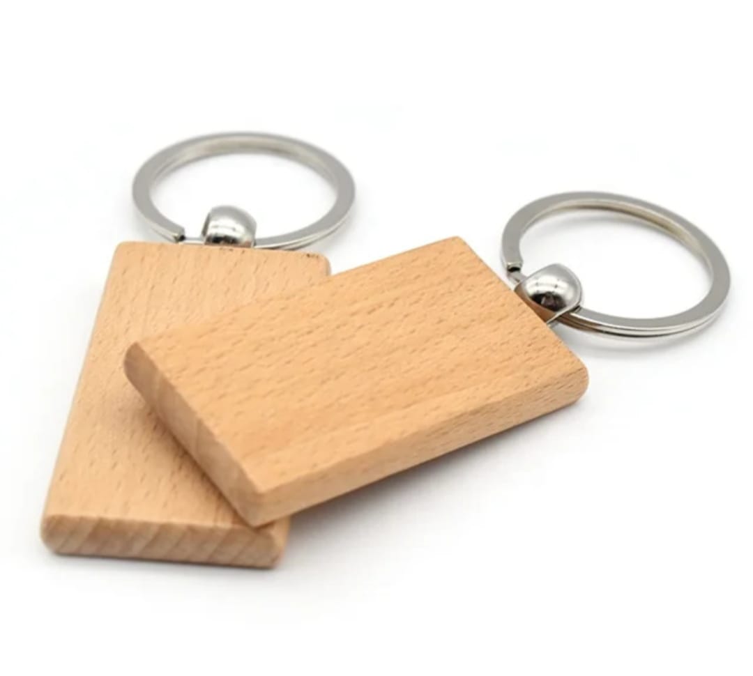 Llavero de madera Pack 10 Unidades