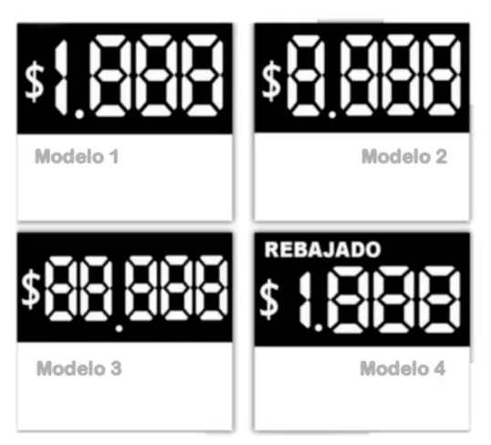 Carteles para precios