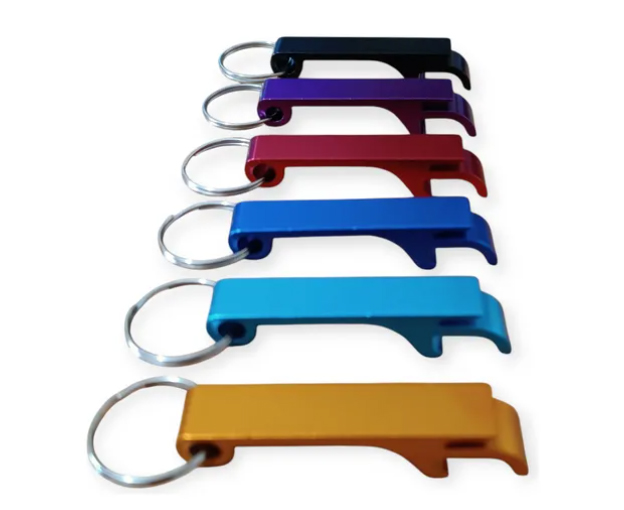 Llavero Destapador Aluminio X50 Unidades Apto Grabado Laser