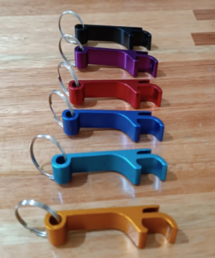 Llavero Destapador Aluminio X50 Unidades Apto Grabado Laser