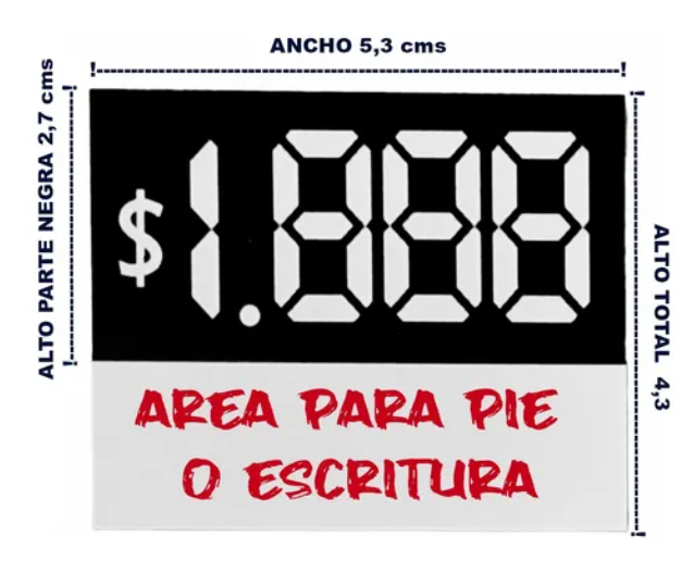 Carteles para precios